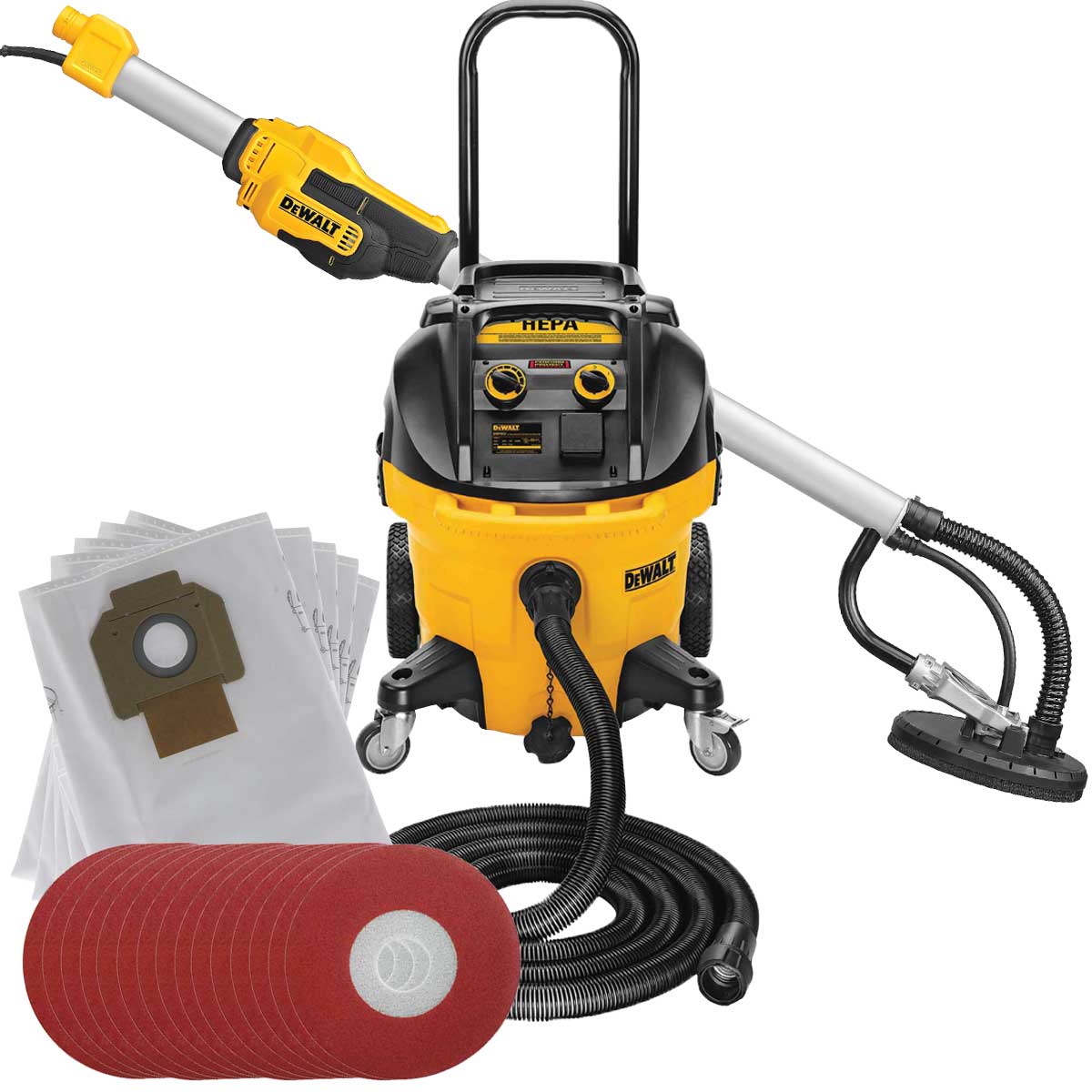 DeWalt 10 Gal Pro Pack with Porter